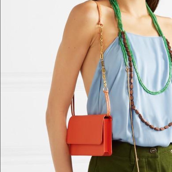 Jacquemus Le Sac Riviera Shoulder Bag Orange - Picture 3 of 9